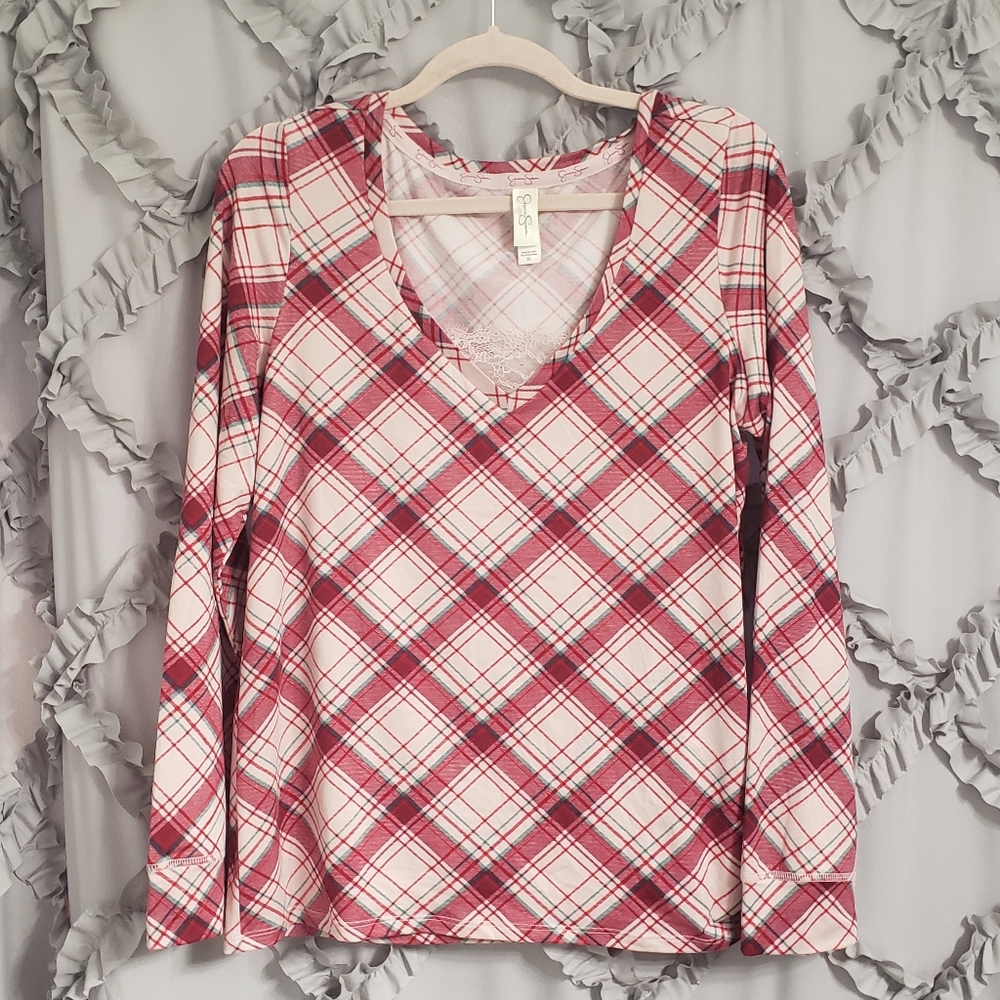 Jessica Simpson Holiday Top in size XL